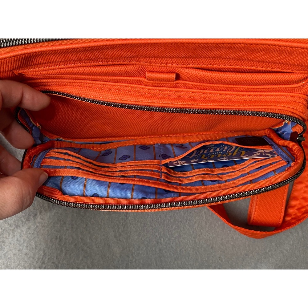 Lug Hitch Crossbody Belt Bag Orange Fanny Pack Adjustable Strap New With Tags - Picture 5 of 11
